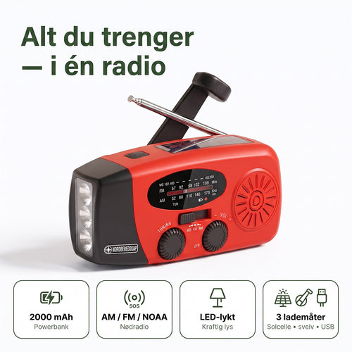 Nordberedskap - Nødradio