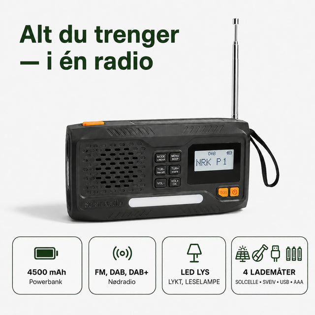 Nordberedskap - Nødradio DAB