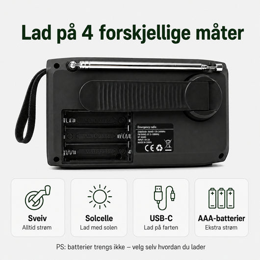 Nordberedskap - Nødradio DAB